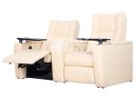 Luxury Home Cinema Room Leather Electric Recliners High Strength Steel Structure