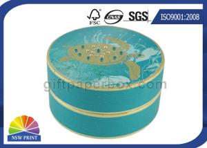 Wholesale Personalized Luxury Cylindrical Rigid Gift Boxes Round Cardboard Boxes for Gift Packs from china suppliers