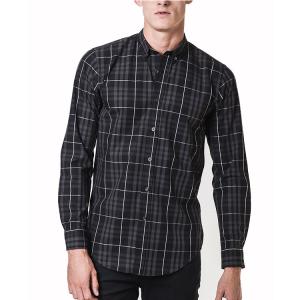 Wholesale Cotton Street Style Mens Fashion Casual Shirts , Plain Long Sleeve Shirts Mens from china suppliers