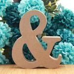Nontoxic Standing 3.94in Wooden Letters Alphabet For Wedding