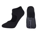 Personality Pilates Cotton Yoga Grip Socks For Ladies Embroidery Logo