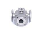 PN16 PN25 PN40 3 Way WCB Flange End Ball Valve
