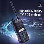 Digital Two Way Radio Black AP580 High Powered Car Walkie Talkie Hytera Digital