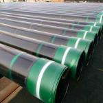 Low Pressure Oil Casing Pipe Spec N80 , J55 K55 Steel Oil Field Pipe
