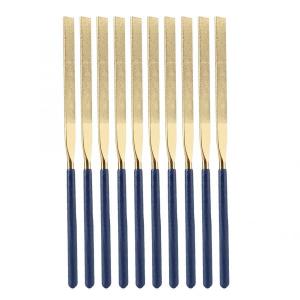 Wholesale Section Shape Round Needle Files for Metal Jeweler Wood Carving Craft 10 Piece Set from china suppliers