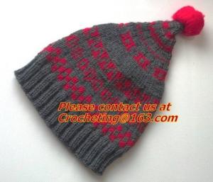 Wholesale New High Fashion Soft Chunky Acrylic Cable Knitted Multicolor Beanie, Newest Style Crochet from china suppliers
