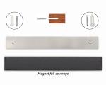16 Inch Stainless Steel Magnetic Knife Bar Effortlessly Store Your Kitchen