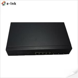 Wholesale 10/100/1000M Fiber Media Converter Ethernet Switch 4-TX + 3-FX SFP Port from china suppliers