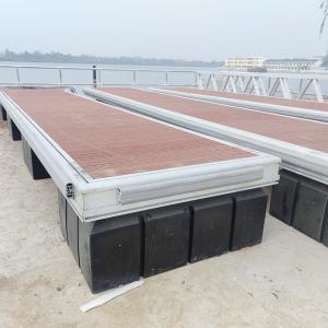 Wholesale Anodized Aluminum Constructed Floating Docks for Marina Dock Requirements from china suppliers