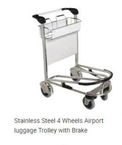 Wholesale Easy Operation Airport Luggage Trolley 250 Kg Loading Capacity Modern Style from china suppliers