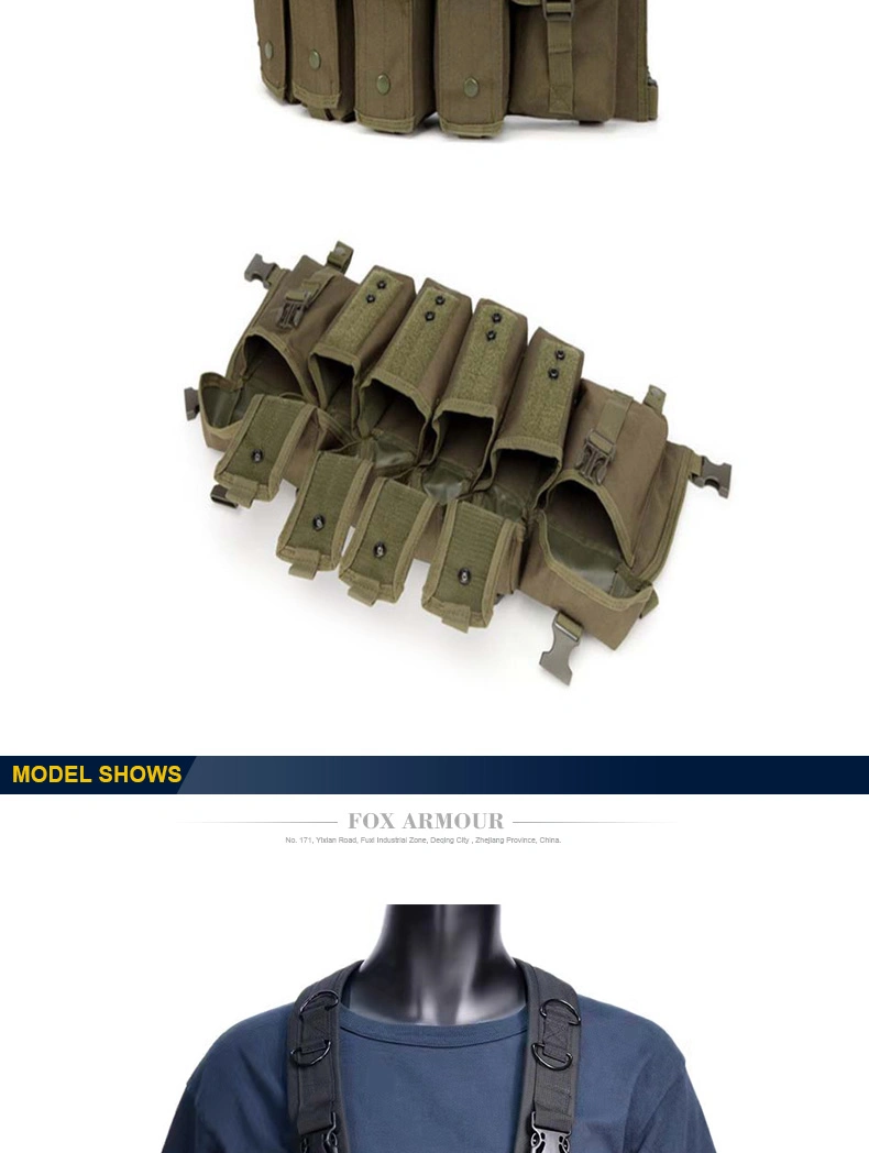 Adjustable Tactical Vest for Outdoor Training