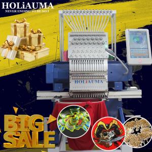 Wholesale Low price high speed single head cap tshirt flat 3d embroidery machine 10 year service digital embroidery sewing machine from china suppliers