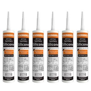 Wholesale High Strength Fast Curing Waterproof Sanitary Silicone Sealant For Glass from china suppliers