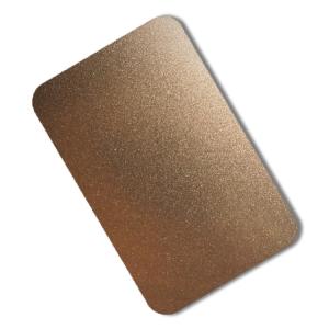 Wholesale Modern Mirror Rose Gold Stainless Steel Sheet 316 304 1000mm 1500mm Sandblast from china suppliers
