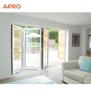 Wholesale Maximize Your Space Customizable Aluminum Folding Doors Powder Coating from china suppliers