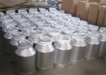 Locking Cover Anodized small stainless steel milk cans For Water , Beer ,