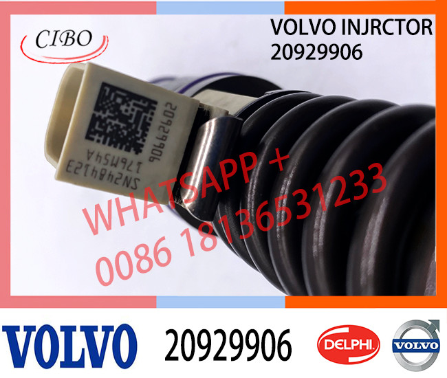 Diesel Engine D16 Fuel Injector Nozzle For A40E A40F A45G EC700B EC700C EC750D L350F VOE20929906 20929906