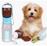 Dog Water Bottle for Walking, Pet Water Dispenser Feeder Container Portable with