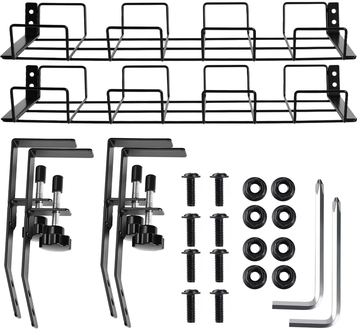 Convenient No Drill Standing Desk Cable Management Tray with Lead Time of 10-30 Days