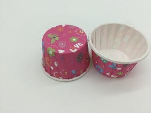 Wholesale Heat Resistant PET Baking Cups Disposable Paper Muffin Molds Non- Stick from china suppliers