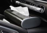 Corrosion Resistance Twill Carbon Fiber Tissue Box For Car