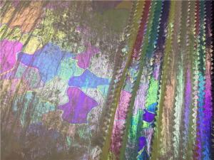 Wholesale Abrasion Resistant Polyurethane Synthetic Leather Shining PU Coated Fabric from china suppliers