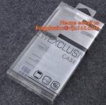 Clear PVC hard plastic packaging box, PET uv offset printing multicolor