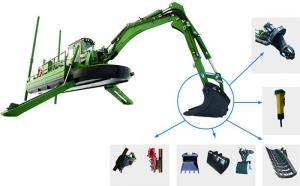 Wholesale 4m3 Amphibious Dredger river sand dredging from china suppliers