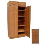 Fashionable Small MDF Shoe Cabinet / Waterproof Wooden Shoe Rack With Doors