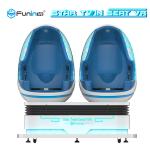ISO9001 1 Seat 9D VR Egg Cinema 360 Motion Simulator For 4+ Years Old