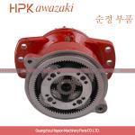 SWE50 Excavator Swing Gear Box , Motor Reducer Gearbox MSG-21P-11E MSG-27P-18E