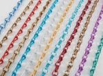 Effortless Modern Silver Aluminium Chain Door Curtain Easy Clean