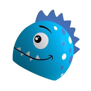 Wholesale Cute Cartoon Design Silicone Swimming Hats Waterproof For Boys Girls from china suppliers