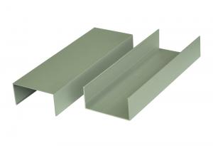 Wholesale Big Custom Aluminum Channel Profiles , Aluminum U Channel Extrusions from china suppliers