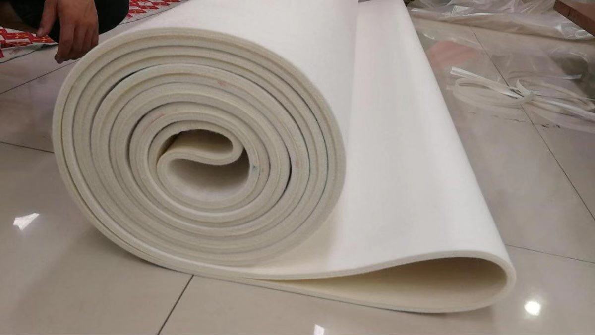Demin Fabric Polyester Needle Felt Blanket Sanforizing Machine