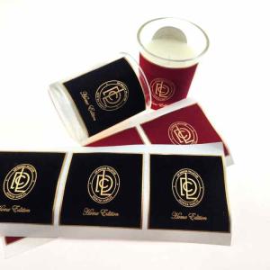 Wholesale Velvet Candle Label Printing Scent Luxury Private Label Candle Jar Perfume Bottle Stickers from china suppliers