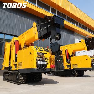 Wholesale 1 Ton Spider Crawler Crane Tracked Mini Crane High Performance from china suppliers