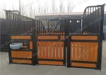 12ft X 12ft Bamboo Wooden Luxury Horse Stables Swing Door Design