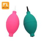Pink Soft Plastic Camera Cleaning Air Blower Customized Logo High Performance