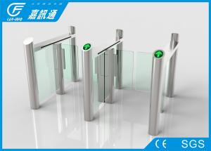 Wholesale React Quickly Stainless Steel Turnstiles Bi - Direction System Long Service Life from china suppliers