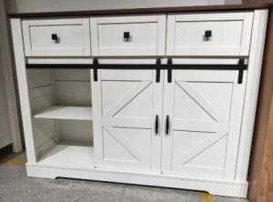 Wholesale Fashion Design White Storage Sideboard with Two Doors and Three Drawers from china suppliers
