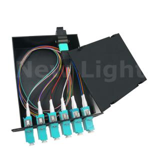 Wholesale Male - LC 12 Cores MPO Cassette Module Fiber Optical Distribution Frame Multi Mode from china suppliers
