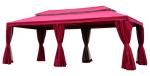 Beautiful Wedding Event Tents , Economic Red Marquee Party Wedding Tent