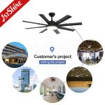15cm 8 Steel Blade Ceiling Fan For Swimming Pool Yoga Studio