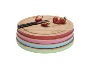 Wholesale Promotional Small Bamboo Cutting Board , Thick Wooden Chopping Board Antibacterial from china suppliers