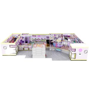 Wholesale 190 Squares Purple Wonderful Children Immersed Ocean Ball Indoor Playground from china suppliers