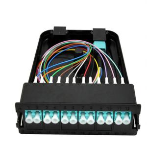 Wholesale 12 24 36 Fiber Optic MTP MPO to LC Cassette module from china suppliers