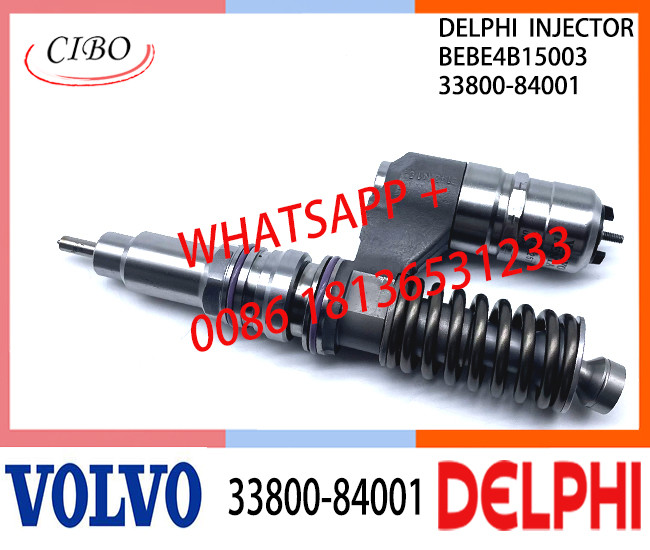 VOL 33800-84001 BEBE4B15003 Fuel engine Diesel Injector 33800-84001 BEBE4B15003 A3 for VOL / L ENGINE EURO 2+