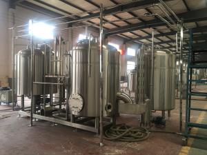 Wholesale 10Bbl Brewhouse Craft Beer Brewing Equipment Direct Fire Heating Stainless Steel from china suppliers