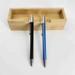Wholesale Advertising Press Logo Ball Pen 1.0mm Colorful Retractable Ballpoint